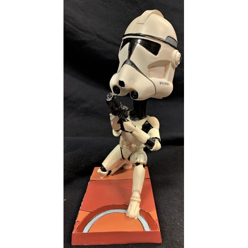 298 - STAR WARS CARDS INC CHARACTERS 'CLONE TROOPER' & STAR WARS EPISODE 1, ACTION FLEET, MINI SCENES #1 S... 
