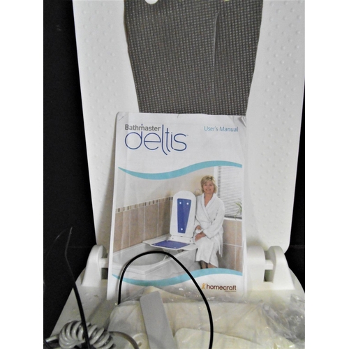 584 - BATHMASTER BATH CHAIR WITH USER MANUAL