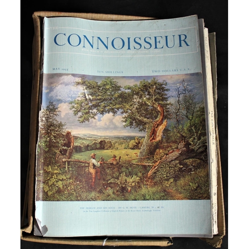 450 - 20 VOLUMES 'THE CONNOISSEUR' - VARIOUS DATES