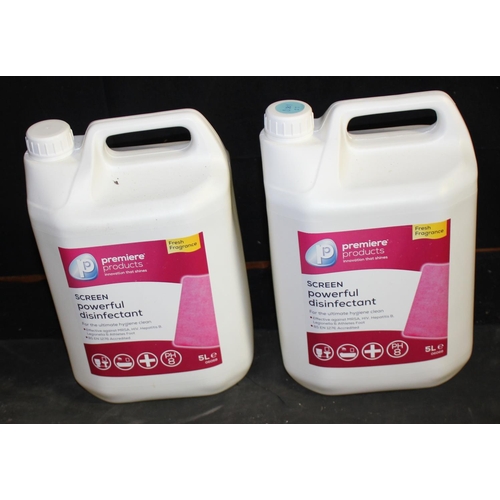 57 - 2 x 5L SCREEN POWERFUL DISINFECTANT