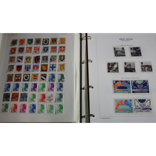 88 - 2 ALBUMS OF POSTAGE STAMPS