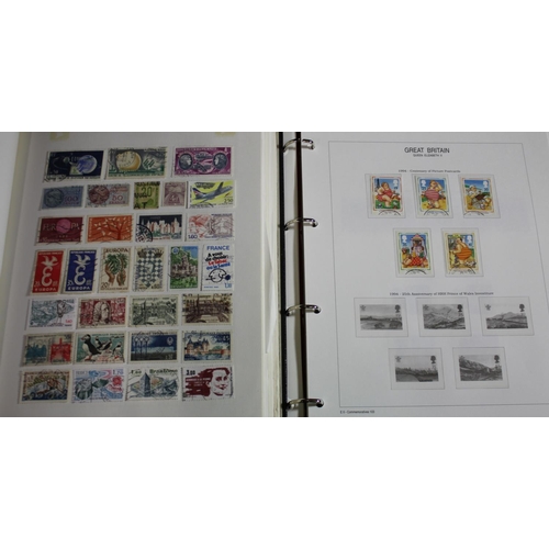 88 - 2 ALBUMS OF POSTAGE STAMPS