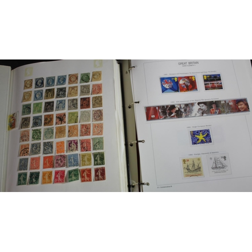 88 - 2 ALBUMS OF POSTAGE STAMPS