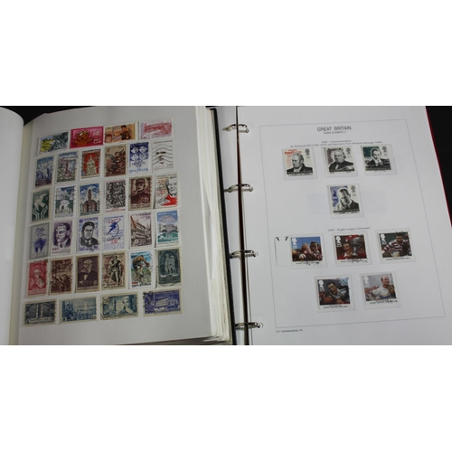 88 - 2 ALBUMS OF POSTAGE STAMPS