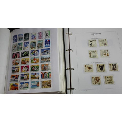 88 - 2 ALBUMS OF POSTAGE STAMPS