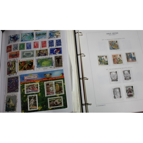 88 - 2 ALBUMS OF POSTAGE STAMPS