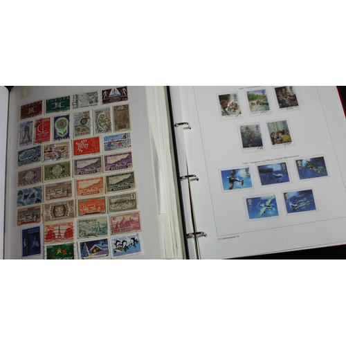 88 - 2 ALBUMS OF POSTAGE STAMPS