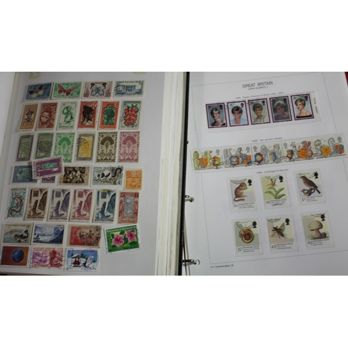 88 - 2 ALBUMS OF POSTAGE STAMPS