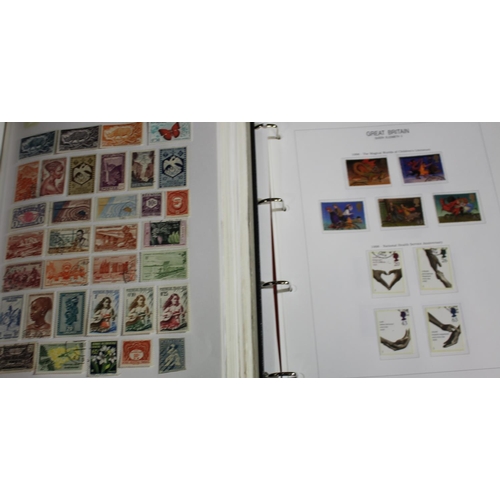 88 - 2 ALBUMS OF POSTAGE STAMPS