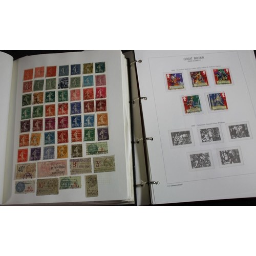 88 - 2 ALBUMS OF POSTAGE STAMPS