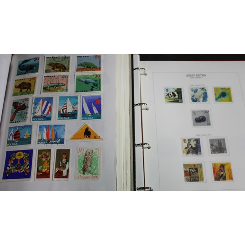 88 - 2 ALBUMS OF POSTAGE STAMPS