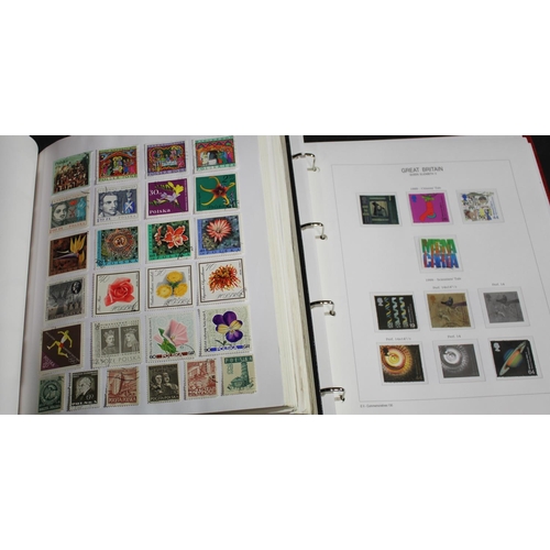 88 - 2 ALBUMS OF POSTAGE STAMPS