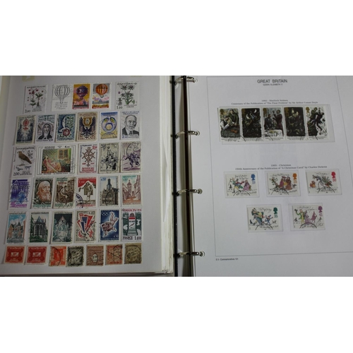 88 - 2 ALBUMS OF POSTAGE STAMPS