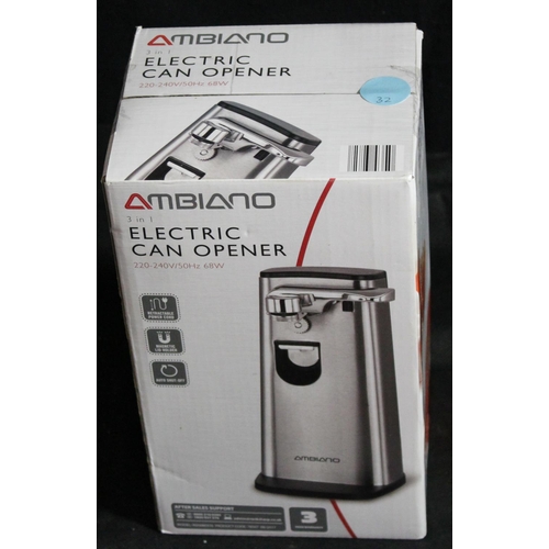 90 - @AMBIANO 3in1 ELECTRIC CAN OPENER