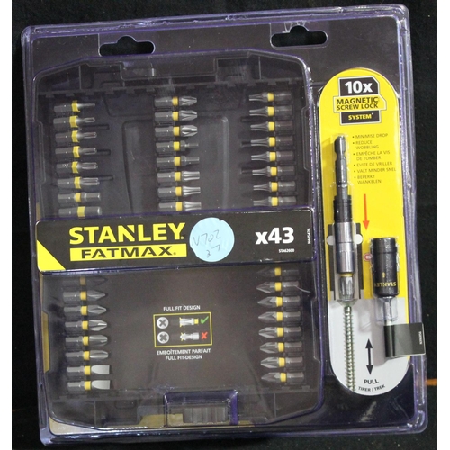 10 - @STANLEY FATMAX 43PCE BIT SET