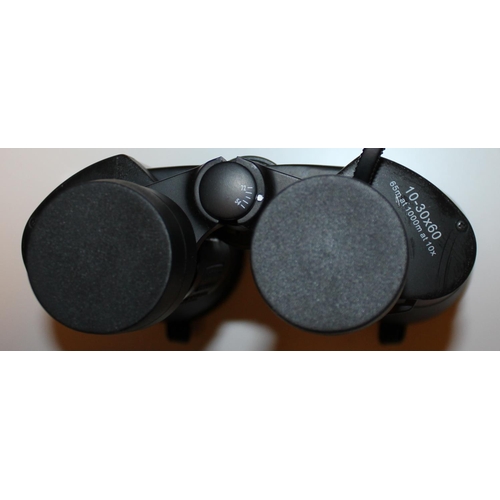 16 - PAIR OF TCM 10-30X60 BINOCULARS