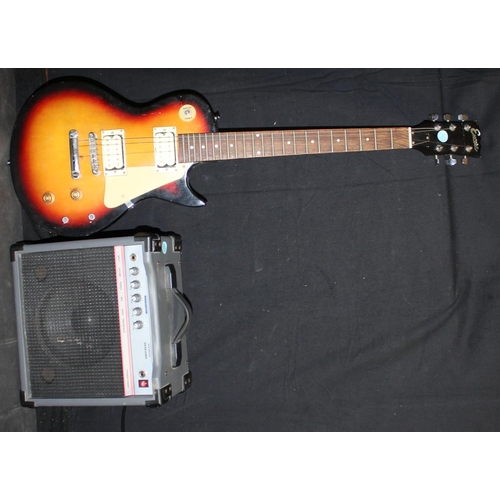 42 - ENCORE ELECTRIC GUITAR, MERIDIAN STAGE PRO AMP SKAK20BA