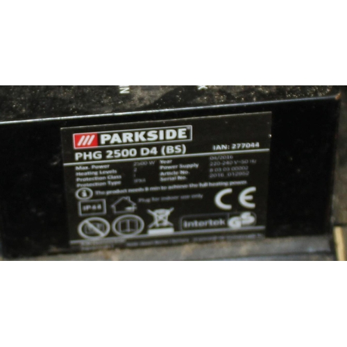 44 - PARKSIDE 2.5KW BLOW HEATER