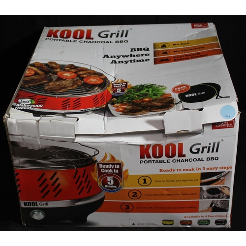 6 - @KOOLGRILL PORTABLE CHARCOAL BBQ