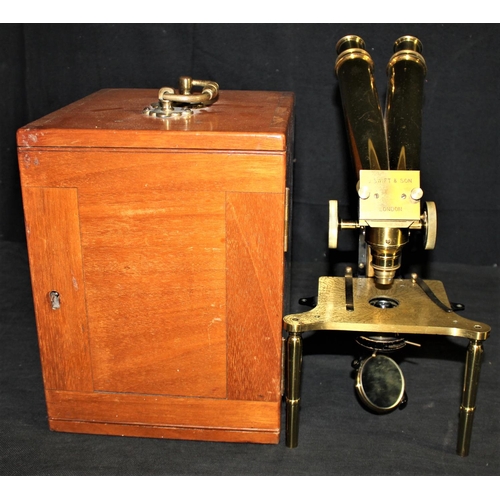 2 - BOXED J SWIFT & SON MICROSCOPE