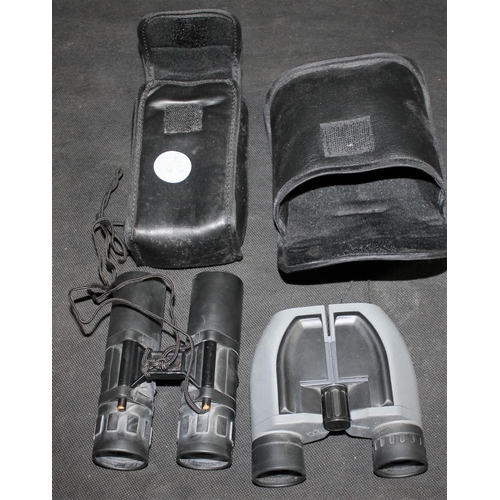 8 - 2 PAIR BINOCULARS