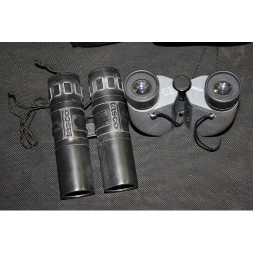 8 - 2 PAIR BINOCULARS