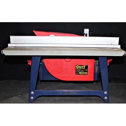 27 - CRAFT TABLE SAW PBS-205/1000