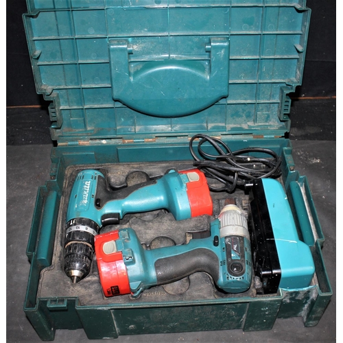 41 - MAKITA 14.4v CORDLESS DRILL & DRIVER TWIN SET