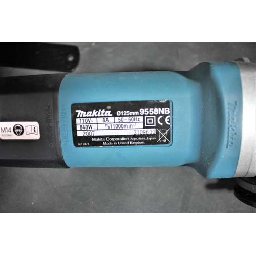 50 - NEW MAKITA 110v ANGLE GRINDER