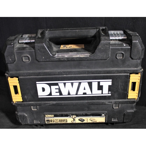 51 - DEWALT 14.4v XR LI-ION DRILL WITH 2 BATTERIES, CHARGER & CASE