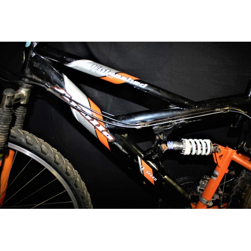 56 - APOLLO UNLEASHED 18 SPEED FULL SUSPENSION MOUNTAIN BIKE