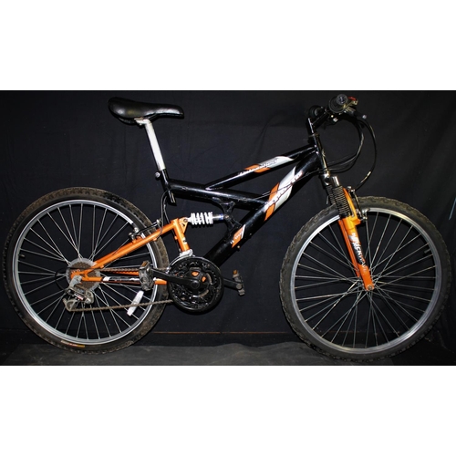 56 - APOLLO UNLEASHED 18 SPEED FULL SUSPENSION MOUNTAIN BIKE