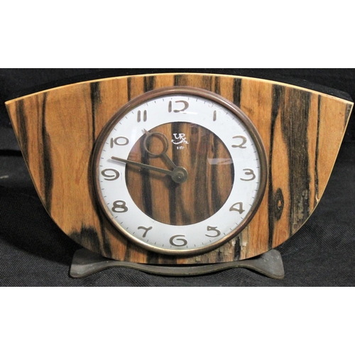 60 - UPA 8 DAY MANTLE CLOCK