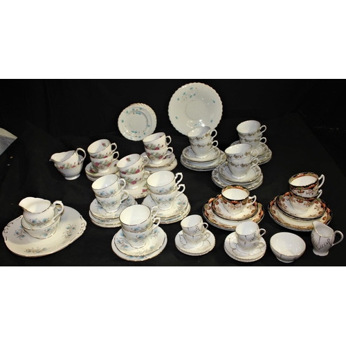 74 - VARIOUS TEA SETS & PART TEA SETS