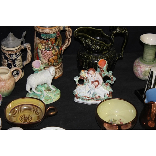 111 - MISCELLANEOUS POTTERY AND PORCELAIN