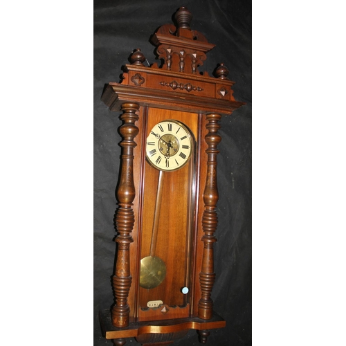 133 - PENDULUM WALL CLOCK