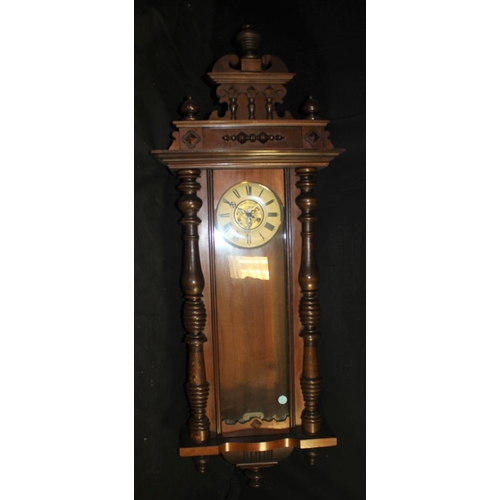 133 - PENDULUM WALL CLOCK