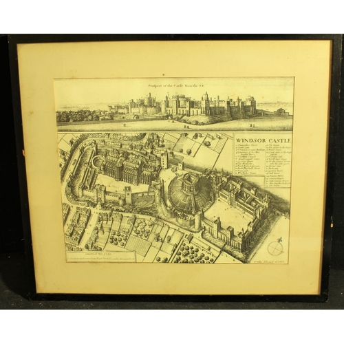 188 - EARLY 19th CENTURY PRINT OF WINDSOR CASTLE (19