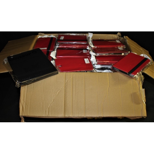 215 - 75 TABLET CASES: 45 BLACK & 30 RED