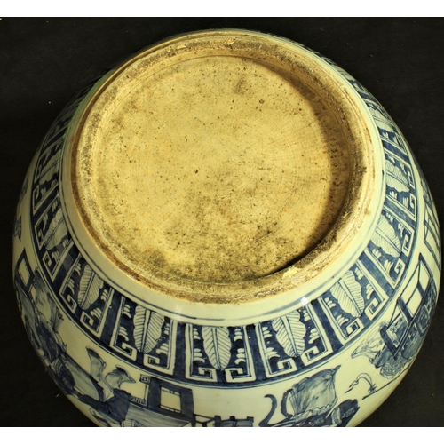 226 - LARGE CHINESE JARDINIERE c1900 (15