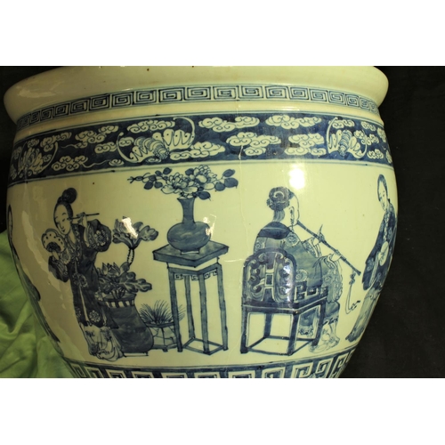 226 - LARGE CHINESE JARDINIERE c1900 (15