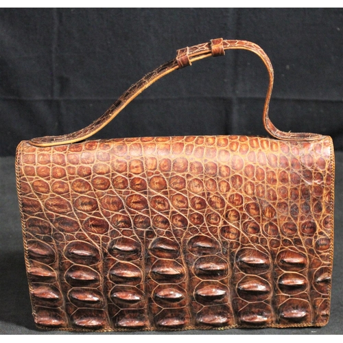 250 - CROCODILE HANDBAG