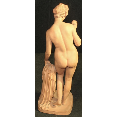 270 - AUSTRIAN PORCELAIN FIGURINE c1900 - SLEEVE & FIGURE DAMAGED (26