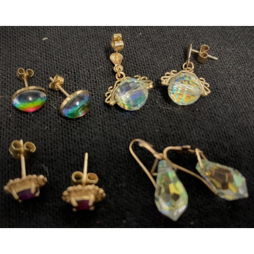 344 - 8 PAIR EARRINGS