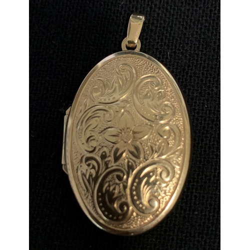 358 - GOLD LOCKET (4.7g)