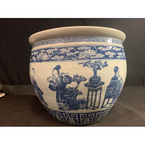 226 - LARGE CHINESE JARDINIERE c1900 (15