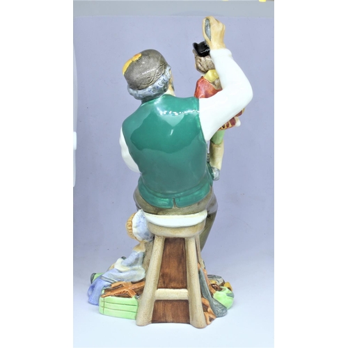 7 - ROYAL DOULTON FIGURINE THE PUPPET MAKER (HN2253)