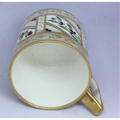 154 - HAND PAINTED AND GILDED TEA CUP AND SAUCER - ROYAL CROWN DERBY