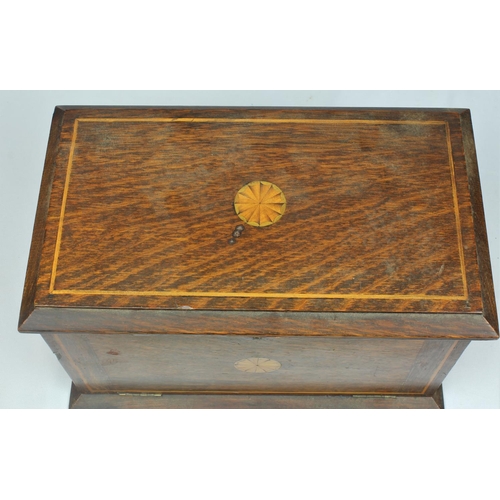 76 - INLAID WRITING BOX (Height 22cm, Length 34cm & Width 20cm)