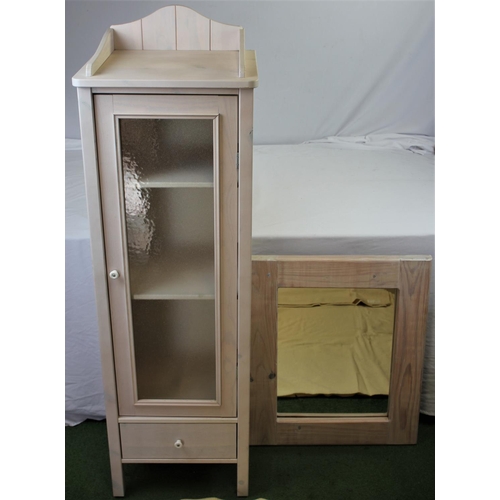 32 - PINE BATHROOM CABINET (17